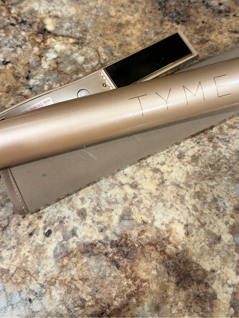 TYME curling iron, like new!